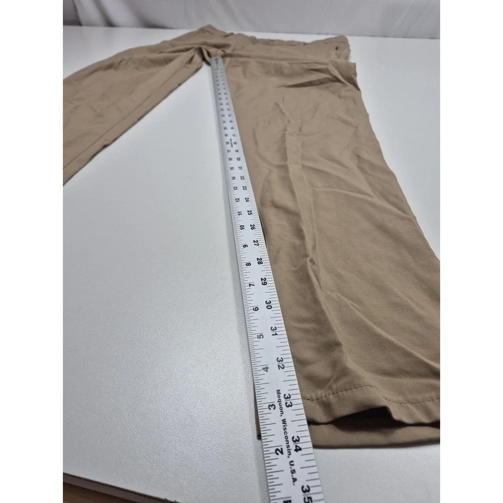Lululemon Pants Men's 34x34 Beige Khaki Zip Pocket Casual Chino Straight Leg
